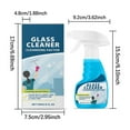 thumbnail image 2 of YiJuHui 1pcs Powerful Glass Cleaner Spray - Streak-Free Formula for Windows, Mirrors & Surfaces, Fast-Acting Degreaser, Long-Lasting Shine & Protection 120ml, 2 of 8
