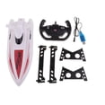 thumbnail image 2 of 1:16 Racing Boat 2.4G Sistema d remoto para juegos de / piscinas rojo Zulema Acorazado de control remoto RC, 2 of 8