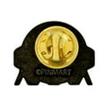 thumbnail image 3 of PinMart's Antique Bronze Teamwork Globe Lapel Pin, 3 of 3