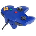 thumbnail image 4 of RetroFam Wired Video Game Controller for Nintendo 64 N64 Game Console, Blue, 4 of 5