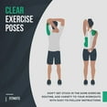 thumbnail image 4 of FitMate Affiche d'Exercice d'Étirement - Routine d'Entraînement avec Poids Libres, Décoration de Gym à Domicile, Guide de Chambre (20 x 30 Pouces), 4 of 5