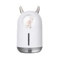 thumbnail image 1 of humidificador de aire de niebla fría Humidificador de niebla fría USB con luz , humidificador de tamaño Mini para el dormitorio de del coche 600ml, 2 modos de niebla Fanmusic humidificador de aire de niebla fría, 1 of 7