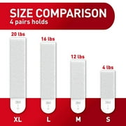 3M Command Picture Hanging Strips, Small & Medium, White, 12/Pkg.