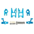 thumbnail image 2 of Piezas de Dirección de Metal perfke para Coche RC 1/12 WLtoys 12428 12423 FY01 Azul, 2 of 8