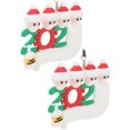 thumbnail image 3 of Tree Hanging Ornaments, Tree Hanging Pendant, Lovely Patterns 2Pcs Exquisite Special Elements R for Christmas Tree Gift Family Holiday Decor Family and Friends #1,#2,#3,#4,#5, 3 of 8