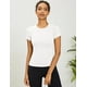 thumbnail image 4 of Camiseta de entrenamiento LOMON Quick Dry Slim Fit para mujer, paquete de 2 unidades, 4 of 4