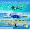 thumbnail image 6 of Windfall Swim Fins, Soft Silicone Foot Fins, Swim Training Fins for Snorkeling Swimming Diving, Floating Fins Comfortable Swim Flippers, Size for Adults Men Women Kids, 6 of 8