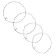 thumbnail image 3 of KAKOWELY spring clips 4pcs Lamp Retaining Spring Clip Ring Replacement Down Lights Fixing Springs Lighting Clips Spotlight Retainer Rings For Bulbs4.13"X3.94"X0.08", 3 of 5