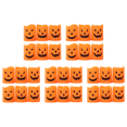 thumbnail image 1 of Vela Calabaza para Halloween Lámpara Sin Llama Accesorios Adornos Fiesta 6 Uds., 1 of 7
