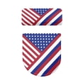 thumbnail image 2 of HELLHERO American Flag Adjustable Elastic Fabric Toilet Lid Cover and Toilet Tank Lid Cover, Washable Easy to Clean Toilet Seat Cover Set for Bathroom Home, 2 of 7