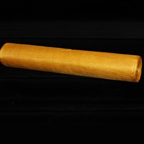 The Ribbon People Yellow Sinamay Abaca Fiber Craft Ribbon 18" x 16 Yards