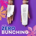 thumbnail image 4 of Almohadillas femeninas Always Radiant Flexfoam con alas, tamaño 1, 90 unidades, 4 of 8