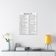 thumbnail image 5 of Scripture Walls Salmo 91  Wood Psalm 91 SpanishBible Chapter Canvas Christian Wall Art Ready to Hang Unframed, 5 of 19