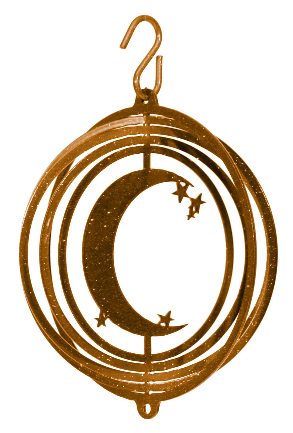 SWEN Products MOON AND STAR Tini Swirly Christmas Tree Ornament 