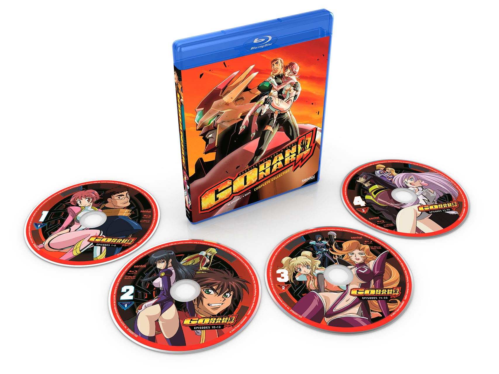 Sentai - Godannar [BLU-RAY] - Walmart.com