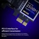 thumbnail image 2 of 2.5G PCI-E to RJ45 Wired Network Card 2500Mbps 2.5Gbps Ethernet, 2 of 5