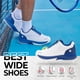 thumbnail image 4 of FitVille zapatillas de tenis de ancho para hombre, zapatillas de entrenamiento profesional, transpirables, antideslizantes para raqueta, soporte para arco deportivo, 4 of 5