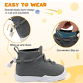 thumbnail image 6 of Barerun Toddler Boys Girls Elasticized Pull-On Ultra-Lightweight Non-Slip EVA Sole Tennis Shoes 9, 6 of 7