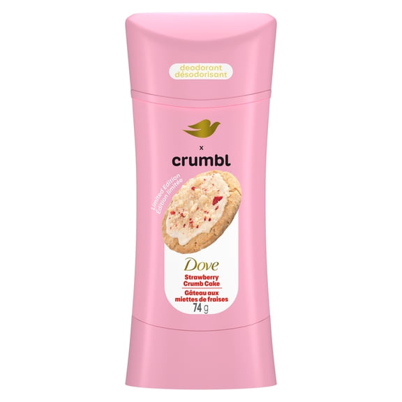 Dove Deodorant Spray Crumbl Strawbery Shortcake ,2.6 Oz