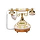 thumbnail image 5 of Teléfono fijo antiguo,Teléfono fijo retro europeo Teléfono antiguo,Teléfono retro con cable Pulsador Teléfono clásico,Teléfono Fijo Vintage Mesa Moda Antigua,Teléfono fijo vintage Cafe, 5 of 9