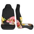 thumbnail image 3 of Sikiie Hello Summer Gnome Car Seat Protector 2 Pack Car Seat Cushion Mat, Car Seat Covers for SUV, Truck, Van, 3 of 7