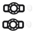 thumbnail image 1 of soportes para collar de mascotas Airtag para Apple Air Tag (negro). Afortunado Sencillez, 1 of 5