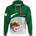 thumbnail image 4 of Sudadera con capucha y estampado de bandera de Argelia DZ vintage para hombre, estilo hip hop, con personalidad, a la moda, de manga larga, 4 of 5