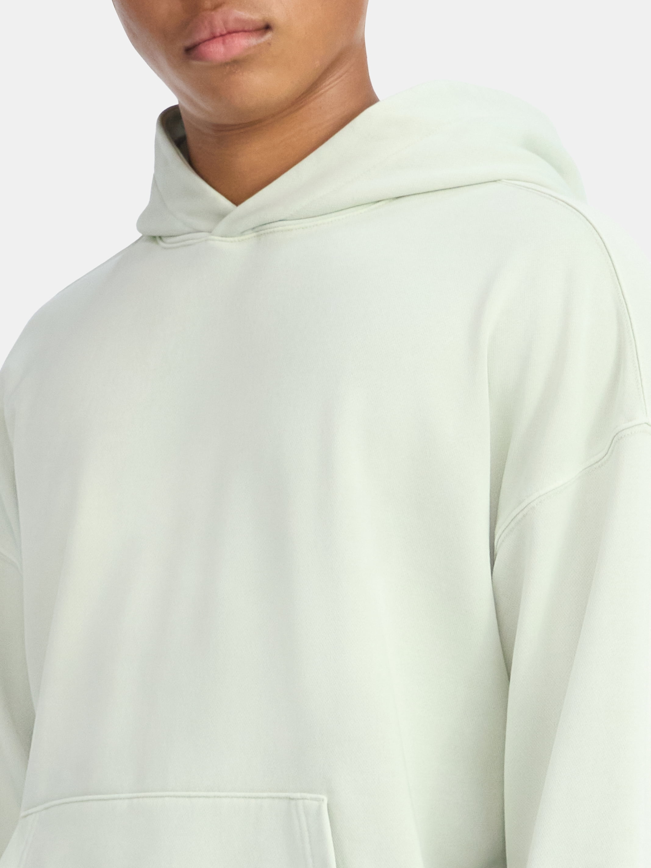 No Boundaries Oversized Hoodie with Long Sleeves, Men's XS-5XL