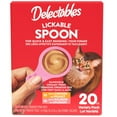 thumbnail image 1 of Delectables Lickable Spoon Chicken and Salmon Wet Cat Treat 20 Pack, 1 of 6
