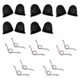 thumbnail image 2 of Opolski 5 Paires L2 R2 Gâchettes Pièces de Rechange Boutons pour PlayStation 4 PS4 Manette, 2 of 4