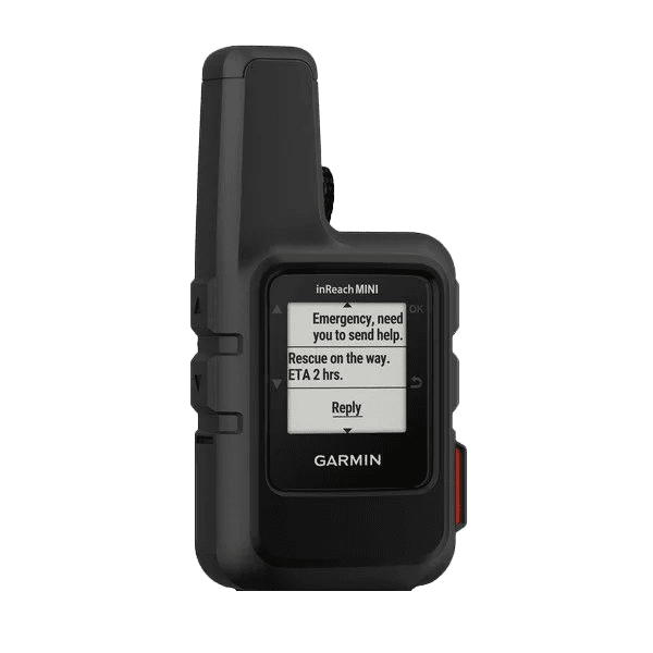 Garmin Inreach Mini, Black, Rugged & Lightweight GPS Satellite Communicator w/ InReach & SOS