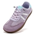 thumbnail image 2 of HOBIBEAR Women's Wide-Toe Casual Sneakers: Breathable Mesh-Synthetic Leather Upper, Lightweight Non-Slip Walking Shoes, 2 of 6