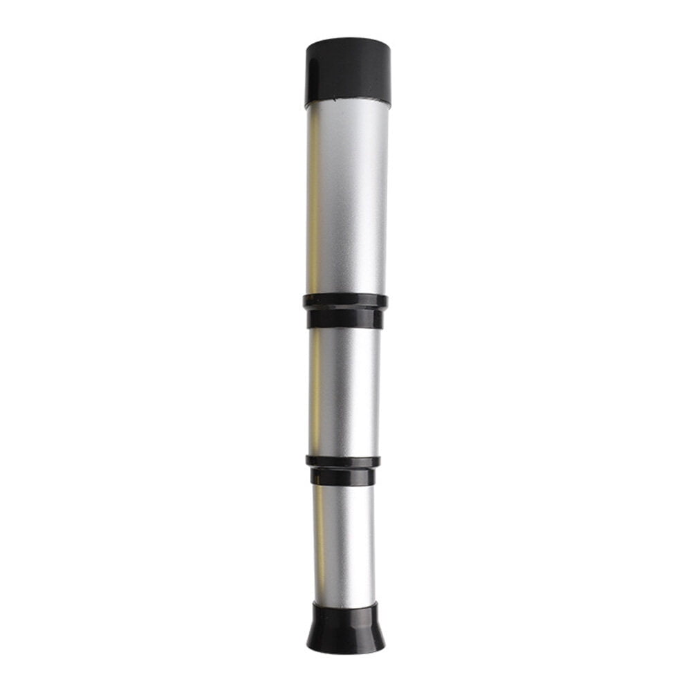 Single-Tube Telescope Retractable Telescope Science Experiment Toy Kids Telescope Toy (Silver)
