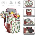 thumbnail image 5 of Travel Cooler Bag - White Christmas Watercolor Tree Pattern Camping Beer Cooler Backpack with Bottle Opener- Waterproof Insulated Picnic Backpacks - Cooler Bag for Beach, 5 of 6