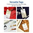 thumbnail image 4 of Avery Rectangle Price Tags, 1-1/2" x 3", Matte Ivory, 250 Total, 4 of 9
