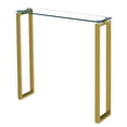 thumbnail image 3 of Plata Décor Import Inc Small Console Table in Gold, 3 of 6