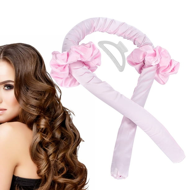 Diadema para rizos de cabello sin calor, rodillo de espuma para