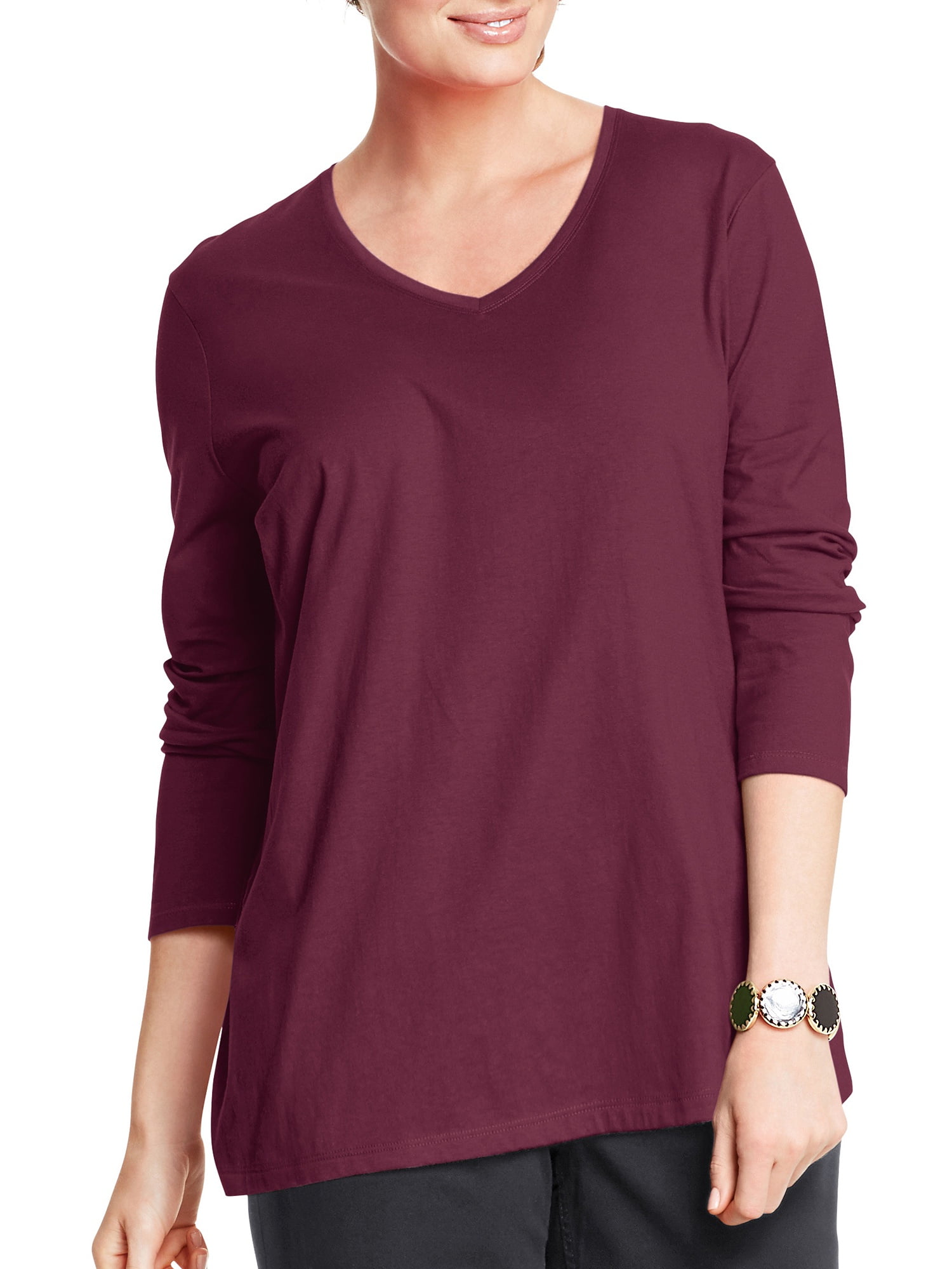 walmart plus size tops women's
