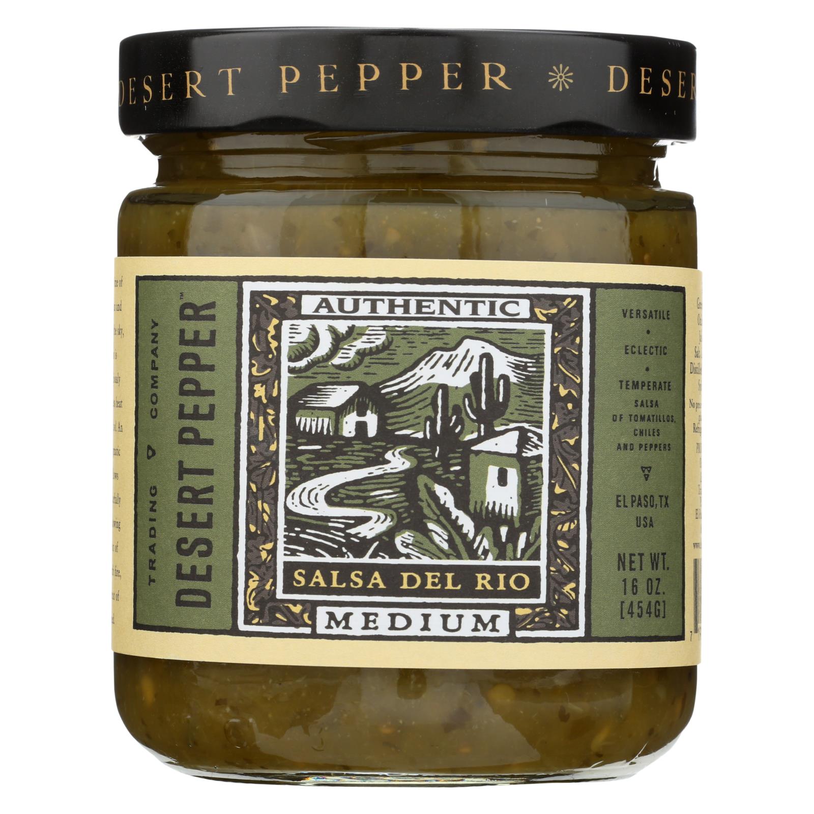 Desert Pepper Trading - Medium Del Rio Salsa - Case Of 6 - 16 Oz