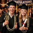 thumbnail image 6 of Kicpot Graduation Leis 2026 Grad Money Ribbon Lei Class of 2026 with Honor Cord for Him Her Graduation Party Decorations, 6 of 7