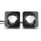 thumbnail image 3 of 1 par Mini USB2.0 altavoz ordenador portátil escritorio con cable estéreo música altavoz negro, 3 of 8