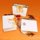 thumbnail image 5 of Bolsas de regalo VZZNN, 24 unidades, medianas y grandes, 32 x 25 x 11 cm, blanco y dorado, 5 of 7