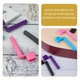 thumbnail image 3 of SEWACC Guitar Peg Winder Tool Guitar String Winder Black 12Pcs 2x4.1x0.4In Abs Plastic, 3 of 8