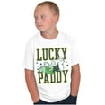 thumbnail image 3 of Popeye St Patricks Lucky Paddy Boys Kids T Shirt Tees Tops Teen Brisco Brands XS, 3 of 5