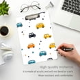 thumbnail image 3 of FORMRS Acrylic Clipboard with Low Profile Clip Standard A4 Letter Size, 12.5" x 9", Cute Cars Pattern, 3 of 8