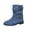 Navy, variant on Boots for Women,Stylish Women Mid Calf Autumn Boots with Square Heel Design Comfortable Round Toe Zipper Closure Everyday Casual Footwear,Knee High Boots Women,Navy7