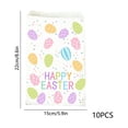 thumbnail image 3 of 10 Pcs Easter Paper Gift Bags, Bunny Carrot Party Bags Goodie Bags for Easter Egg Party Decorations, Treat Bags Candy Bags for Classroom, 3 of 7