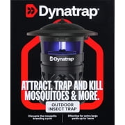 Dynatrap LED Mosquito and Insect Trap for 1 Acre, Outdoor Electric Insect Killer, Weather Resistant, Black