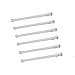 thumbnail image 3 of Barres de Tension pour Placard, Lot de 6 Tringles à Tension de 11.8-20 Pouces Tringles à Rideaux Réglables en Acier Tringle de Douche Tringle de Placard Tringles de Fenêtre Blanches, 3 of 4