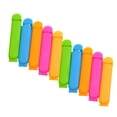 thumbnail image 4 of 10pcs Sealing Clip Plastic Food Bag Sealing Clamp Portable Kitchen Snack Sealer Color Random, 4 of 9